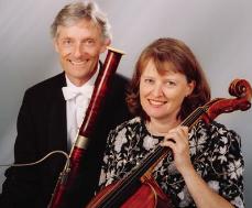 Rebecca Rust and Friedrich Edelmann graciously agreed to preform a concert for almost 200 students on Sept. 23. ()