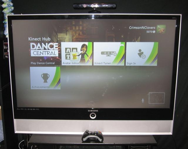 The Kinect for the Xbox 360. (Brittany Olgardt)