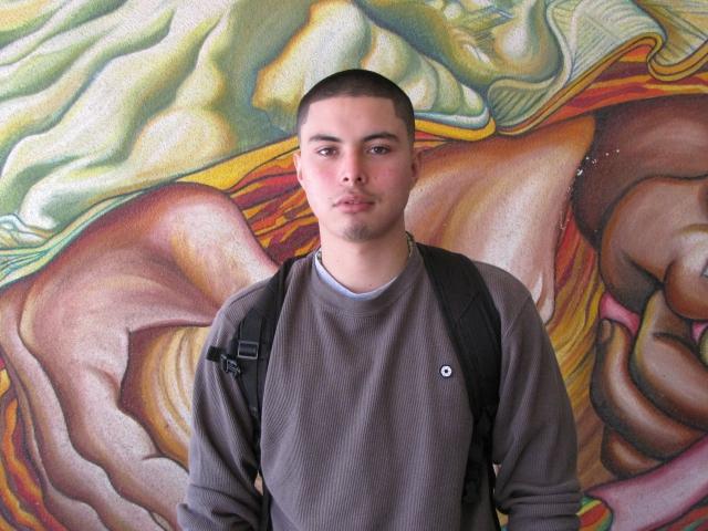 Chris Ramirez currently doesn’t participate on the field for medical reasons, but enjoys playing outfield. (Robyn Graham)