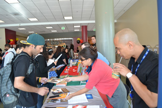 Students were able to ask questions to collegiate transfer representatives. (Rich Estrada)