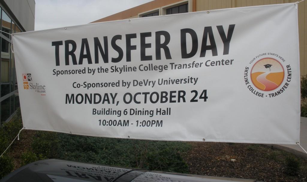 This banner explains the details of Transfer Day (Matt Pacelli)