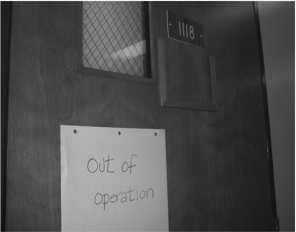 Room 1118, where the assault took place, is now off-limits. (Matt Pacelli)