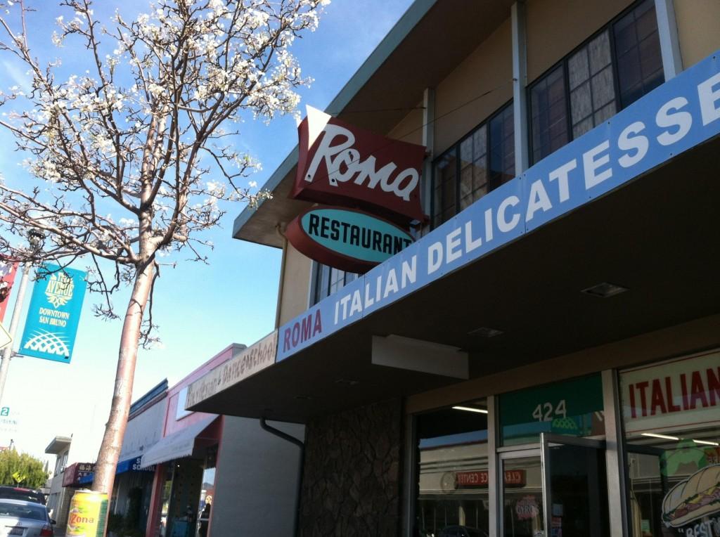 Romas Italian Delicatessen is located in sunny San Bruno on San Mateo Ave. (Blair Hardee)