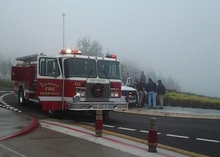 Hazmat spill in Building 7