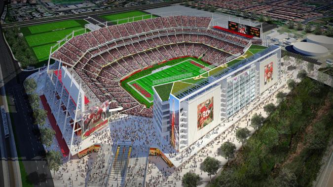 Levis Stadium: The (future) home of your San Francisco 49ers.

Photo courtesy of blog.archpaper.com