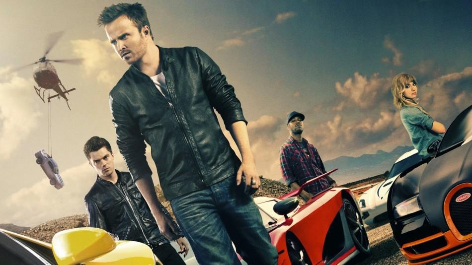 Aaron Paul goes from cooking meth as Jesse Pinkman to behind the wheel as Tobey Marshall in the film adaptation of the popular racing game franchise, Need for Speed.