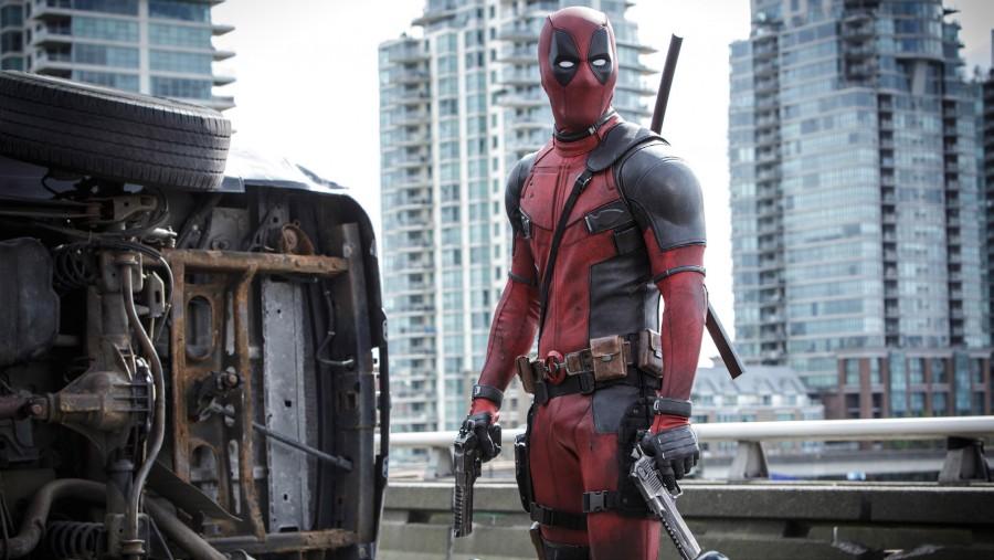 Deadpool himself on standby awaiting his nemesis- in new released movie “Deadpool.”