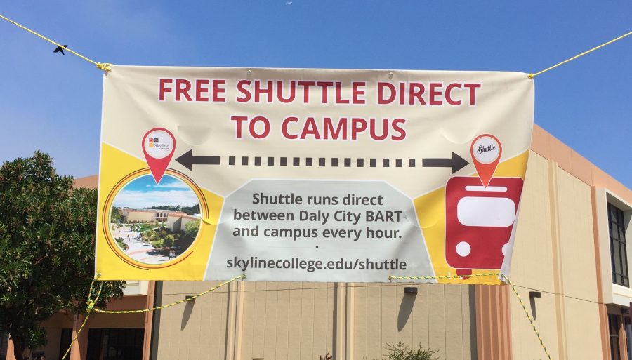 Skyline implements a new, free method of transportation for students to get to school. 