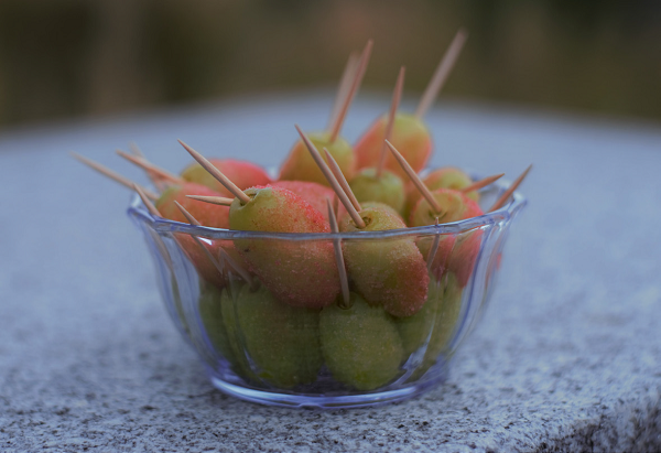 You can eat one or ten, sour candy grapes are easy to make in large batches.