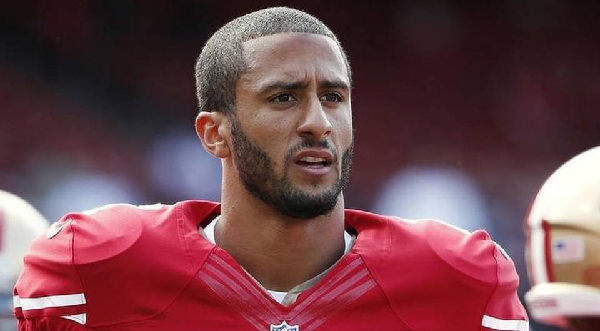 49ers quarterback Colin Kaepernick has a lot to stand for, while sitting down.