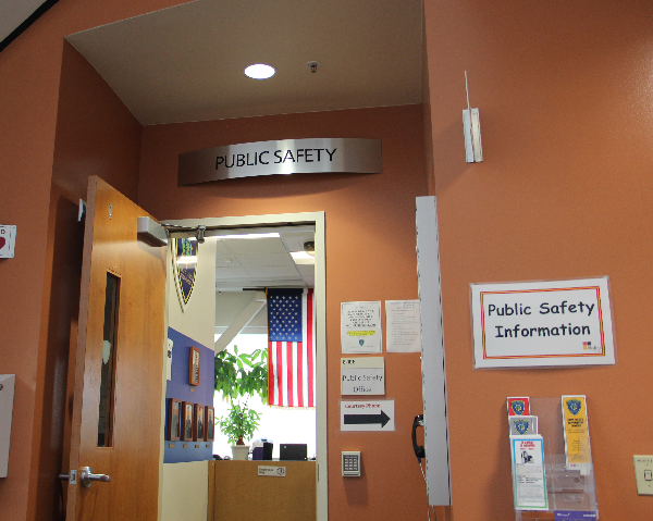 The Public Safety Office at Skyline College, inside building 6. 