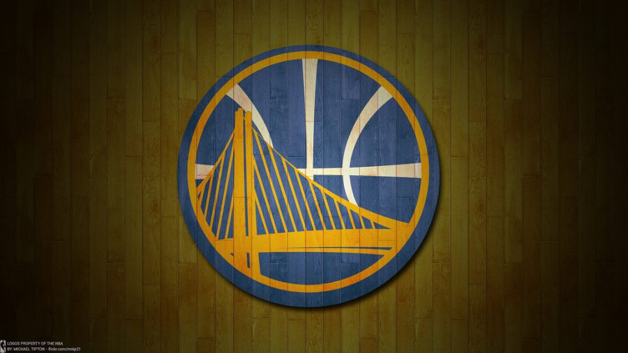 Team logo the Golden State Warriors. 