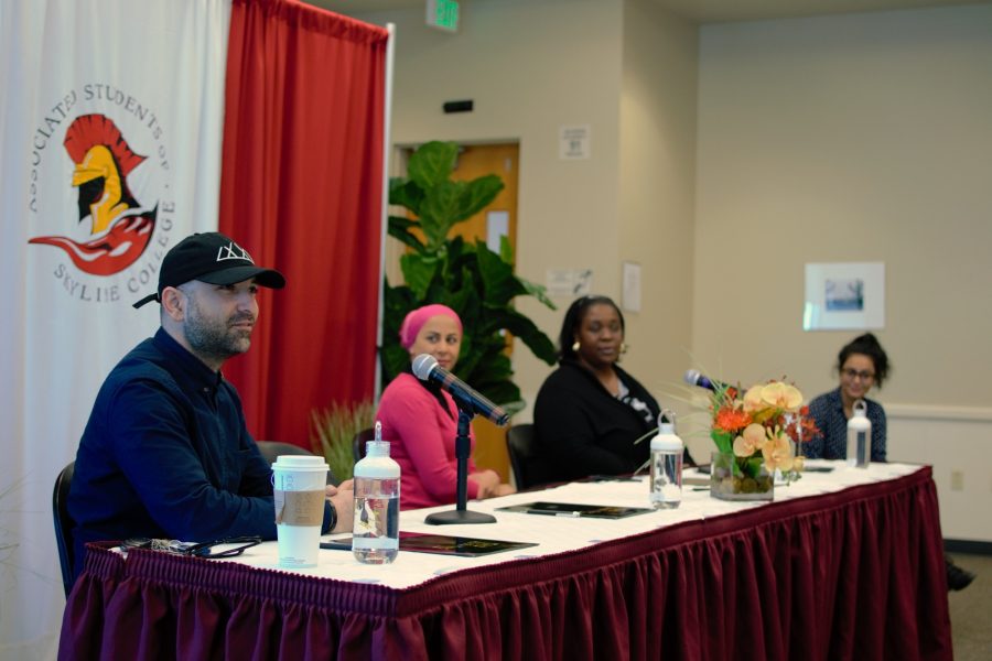 Professor Mohammed Mustafa Popal,  Kalimah Salahuddin, Sameena Usman discuss current issues surrounding the travel ban affecting the United States and the Muslim Community.