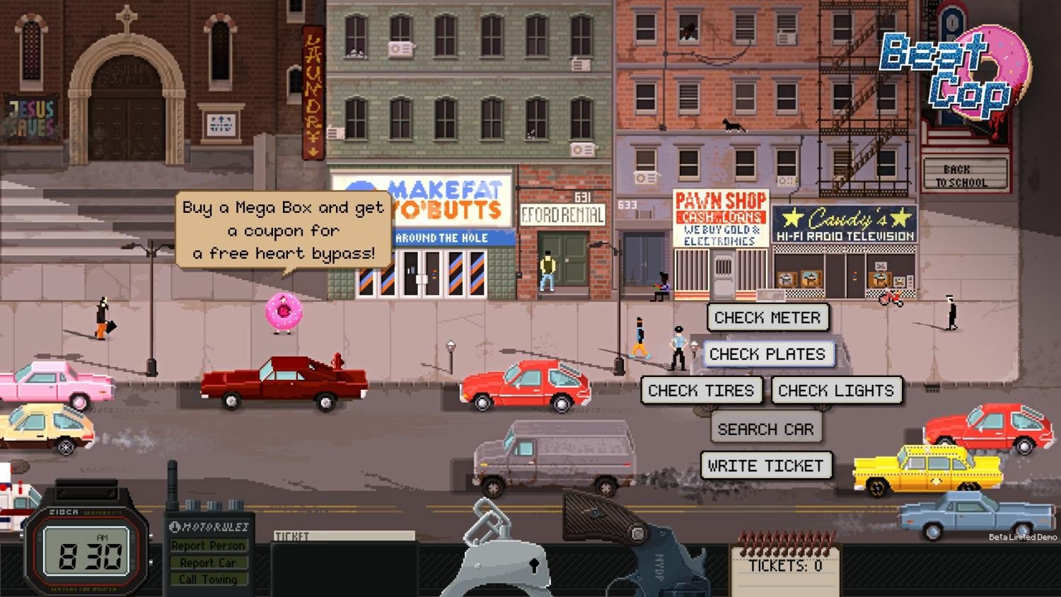 Beat Cop: an interesting 1980s point and click