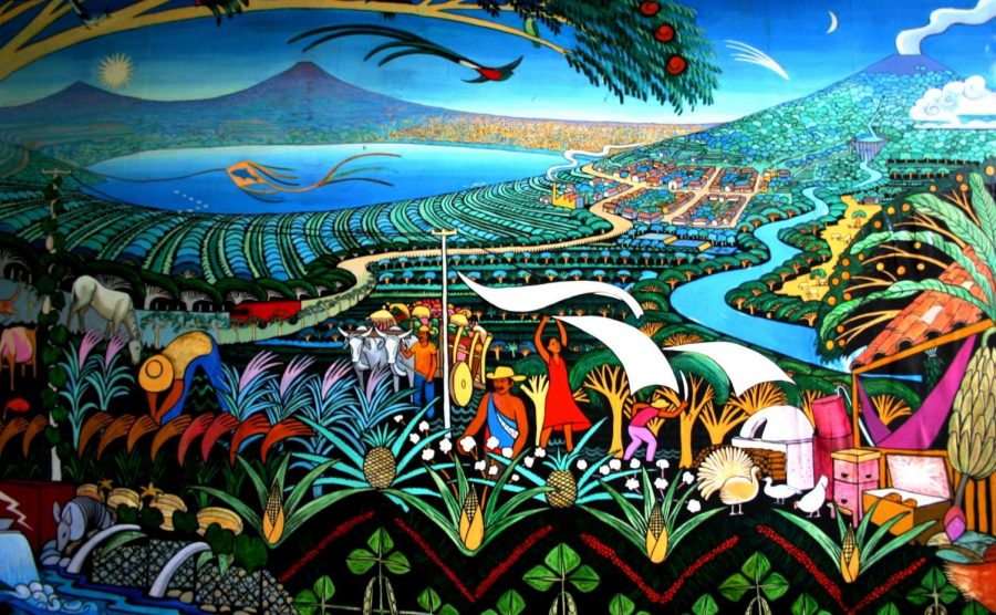 lake-nicaragua-art-illustration-mural-murals-1009069-pxhere.com