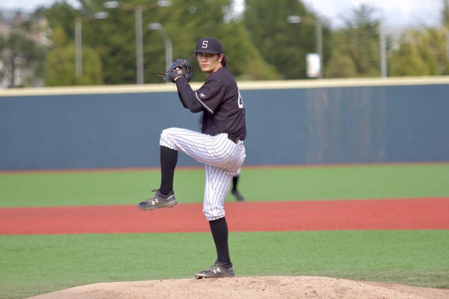 Cole Sowyrda went six innings giving up two runs & seven baserunners