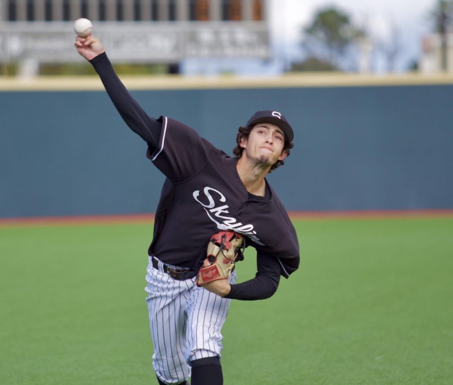 Dylan McDonald has gone 6-0 with 1.47 ERA became the No.1 seed on the CCCAA pitching wins leaderboard.