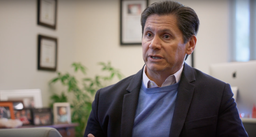 California Community Colleges Chancellor Eloy Oakley Ortiz in the film Unlikely.