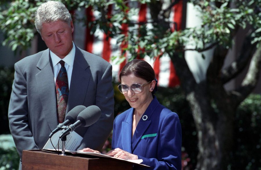 Announcement of Ruth Bader Ginsburg as Nominee for Associate Supreme Court Justice at the White House.