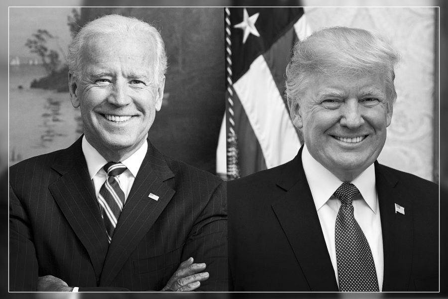 President Donald Trump and Former Vice President Joe Biden; The two nominees for the presidency.