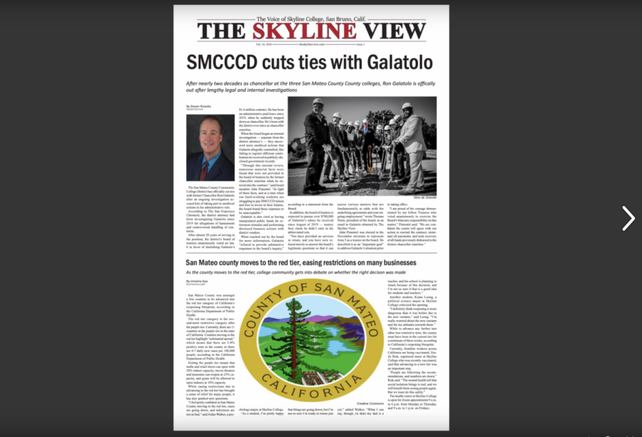 The Skyline View | Spring 2021 | Issue #1
