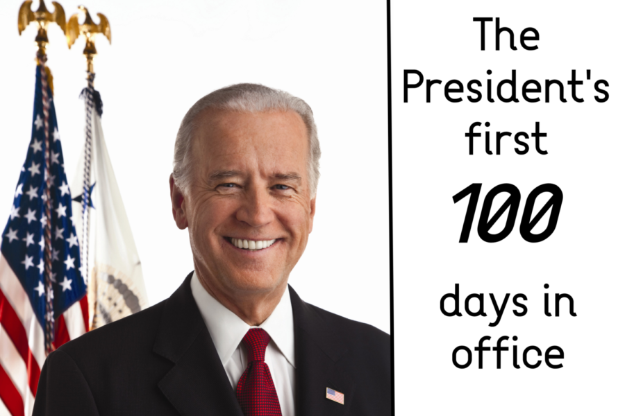 Its+been+100+days+since+Joe+Biden+has+been+inaugurated+as+the+46th+president+of+the+US.