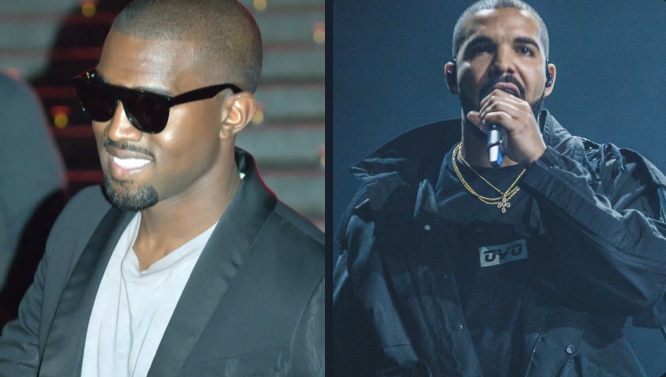 Kanye West and Drake both released albums within the same week of each other, drawing comparison.