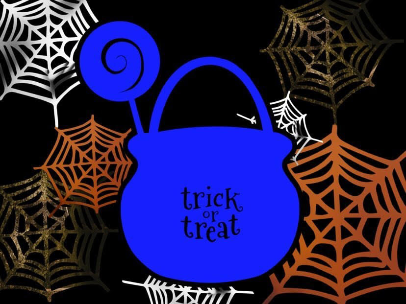 Blue trick or treat buckets will be used by some parents with autistic children.