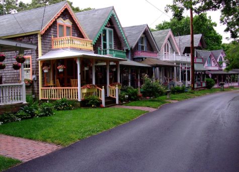 Cottages, Marthas Vineyard, Massachusetts, USA