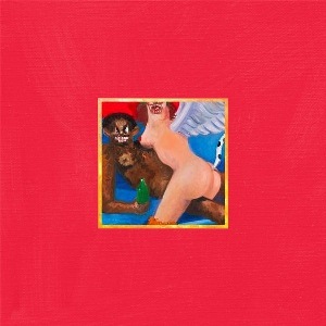 Original and uncensored album art for Yes critically acclaimed 2010 album My Beautiful Dark Twisted Fantasy.