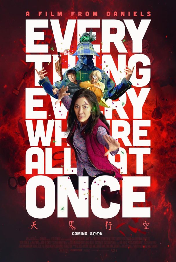 The official movie poster of Everything Everywhere All At Once (2022)