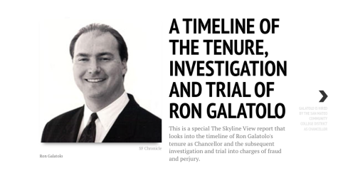 A timeline of the tenure, investigation and trial of Ron Galatolo
