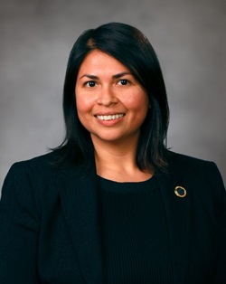Portrait photo of interim Chancellor Daisy Gonzales