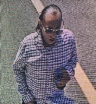 Photo of the suspect, courtesy of The SMCCCD Department of Public Safety 
