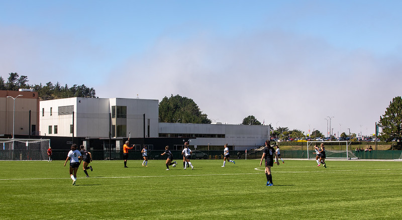 The Trojans faced off against the Vikings of Diablo Valley College on Sept. 8. 