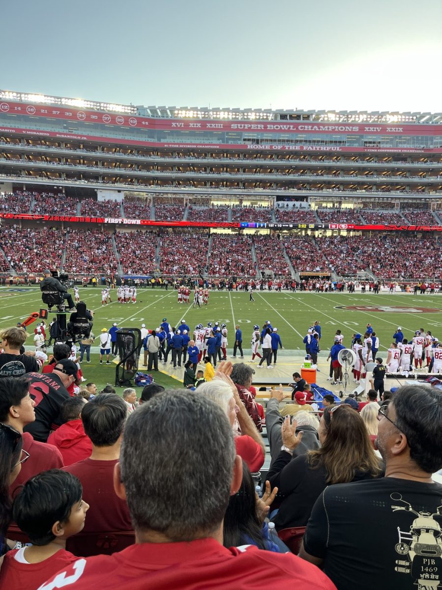 The 49ers face off against the New York Giants on Sept. 21, 2023. 