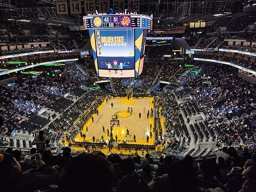 Chase Center, home of your very own Golden State Warriors. 