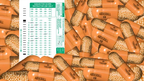 Some student test takers use Adderall for increased focus. 