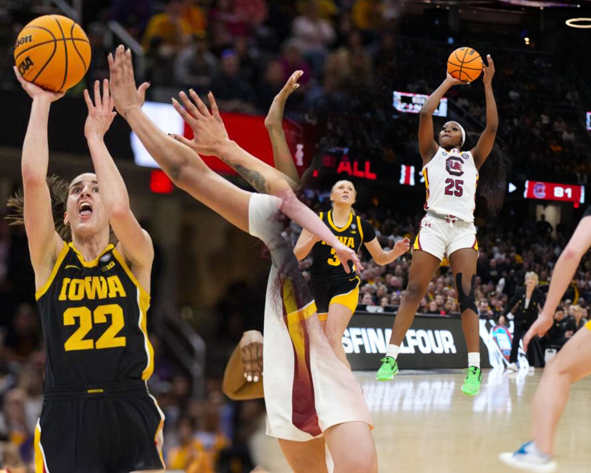 The Iowa Hawkeyes and South Carolina Gamecocks battled it out in the most-watched womens college basketball game, with 18.9 million viewers.