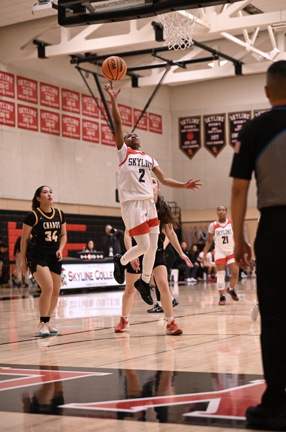 Photo Gallery: Skyline women’s basketball defeats Chabot 66-58 on sophomore night