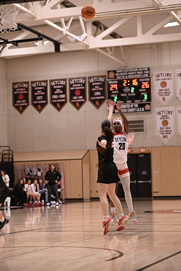 Photo Gallery: Skyline women’s basketball defeats Chabot 66-58 on sophomore night
