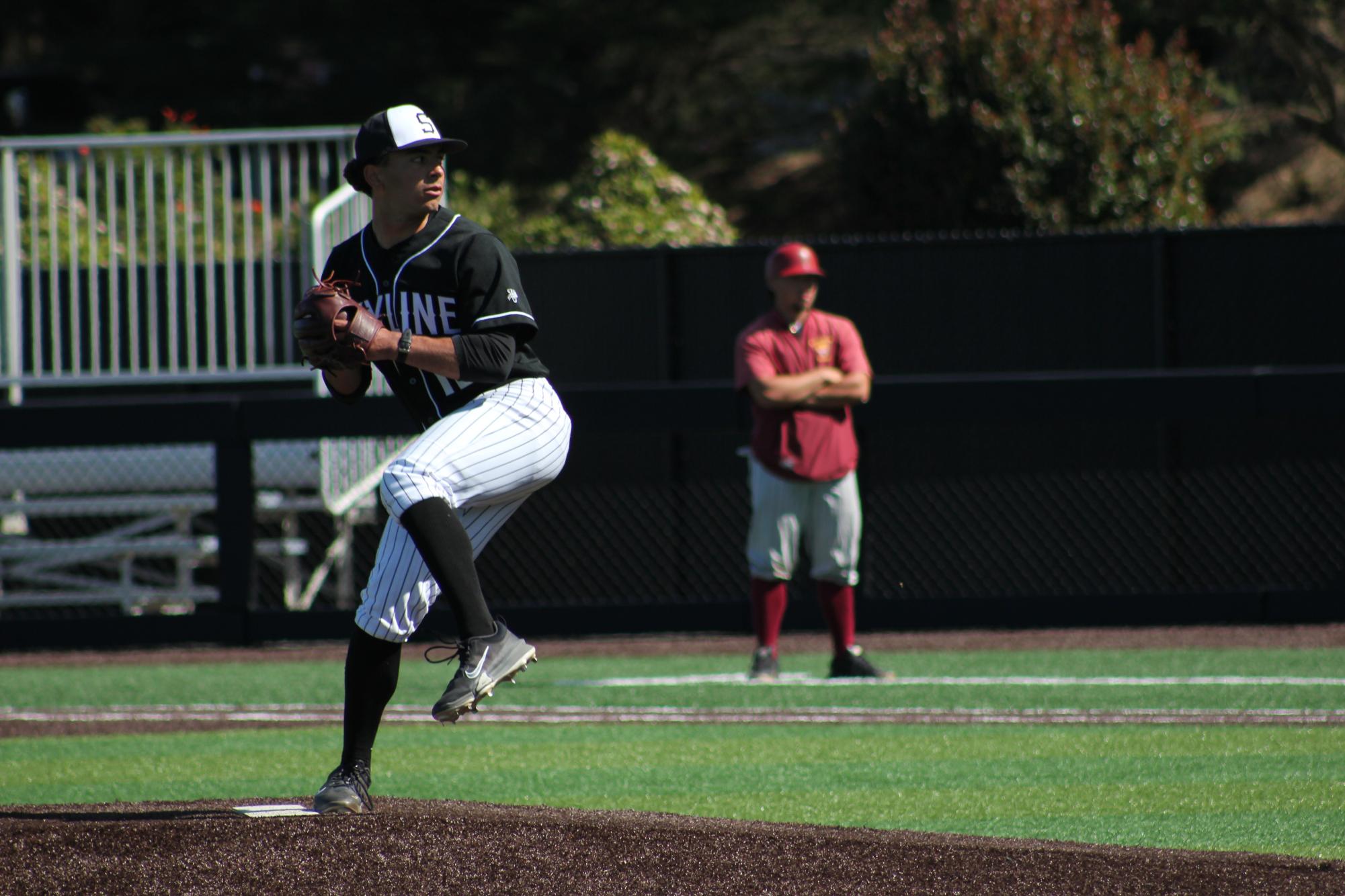 Skyline baseball secures first conference victory over De Anza