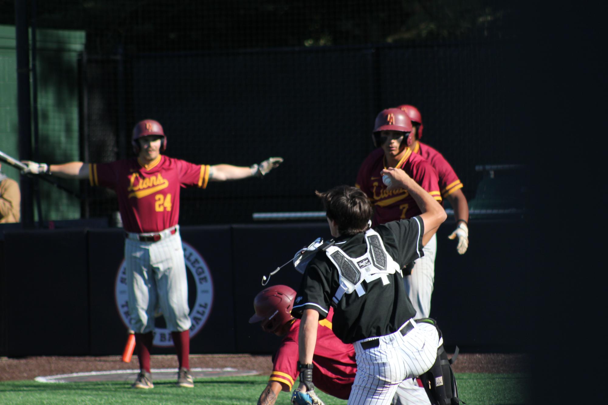 Skyline baseball secures first conference victory over De Anza